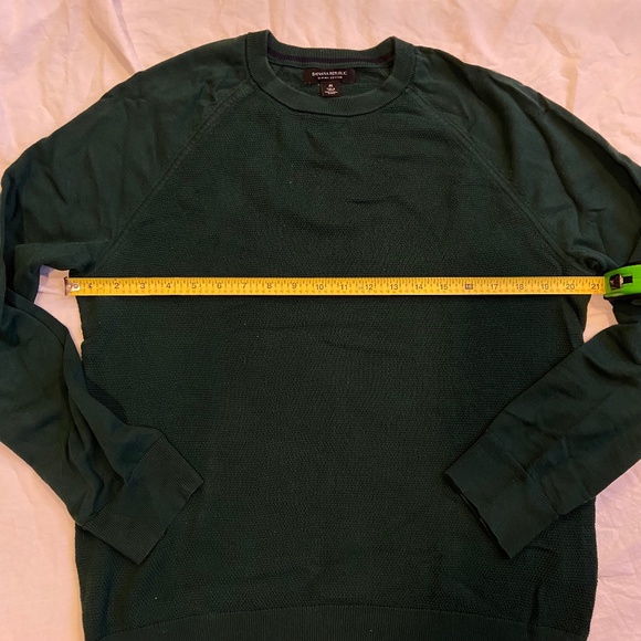 Banana Republic 100% Supima Cotton Textured Raglan Sweater, Size M - Picture 3 of 4